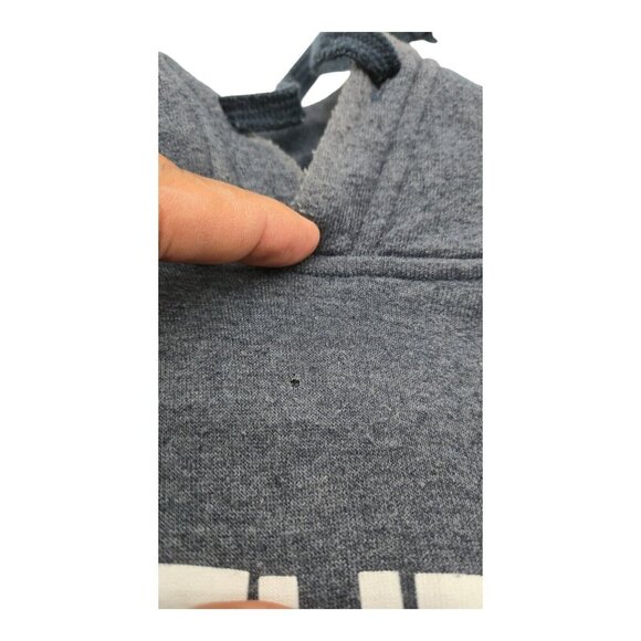 North Face Hoodie Men M Gray Americana Logo Gorpcore Camping A3WUH - Picture 3 of 13